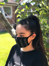 Load image into Gallery viewer, Virobloc & Sparkling Diamantes - Single - Black (Ref VB2)