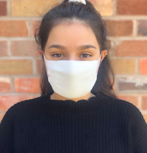 Load image into Gallery viewer, Virus & Bacterial Protection Antimicrobial - 5 Face Masks Kids White (Ref VB8)